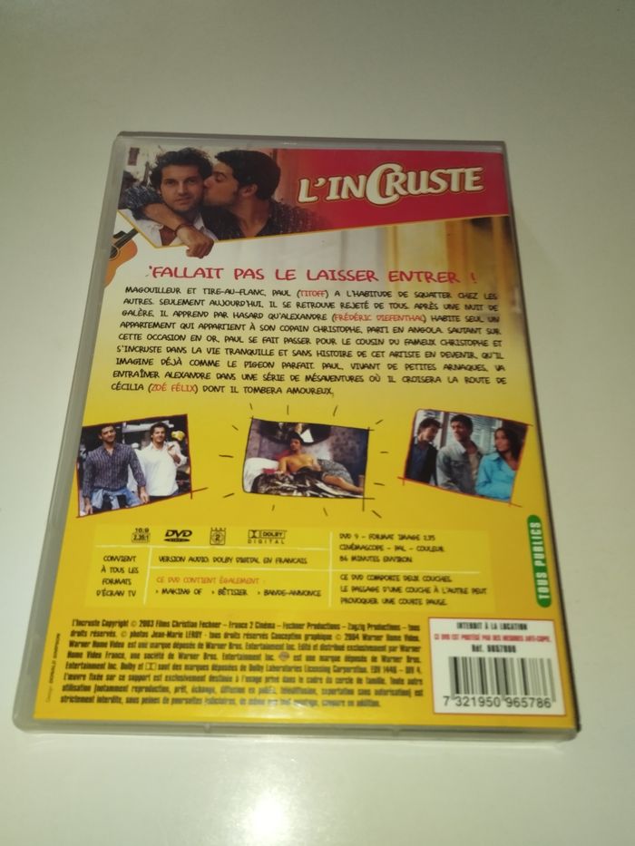 DVD L'incruste - photo numéro 2