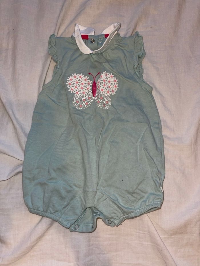 Lots de 6 barboteuses et 1 combi short 3 mois - photo numéro 5