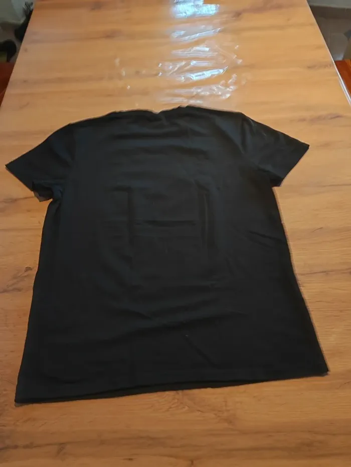T-shirt Redskins noir imprimé Taille M. Le style biker chic ! - photo numéro 2