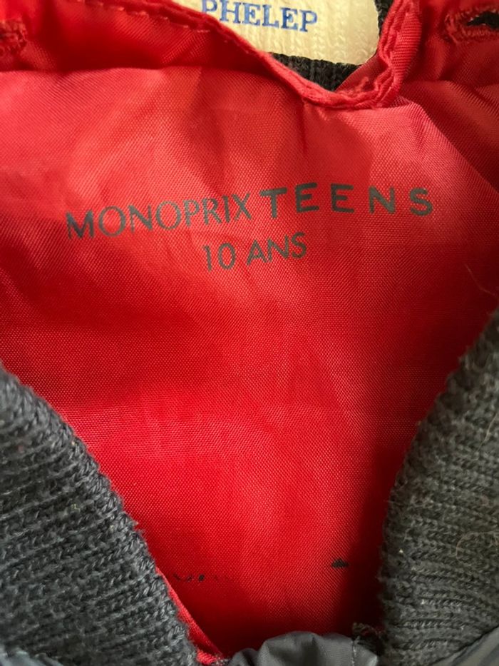 Doudoune sans manche marine Monoprix taille 10 ans - photo numéro 2