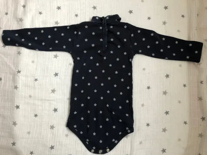 Body col roulé Petit Bateau - 12 mois - photo numéro 3