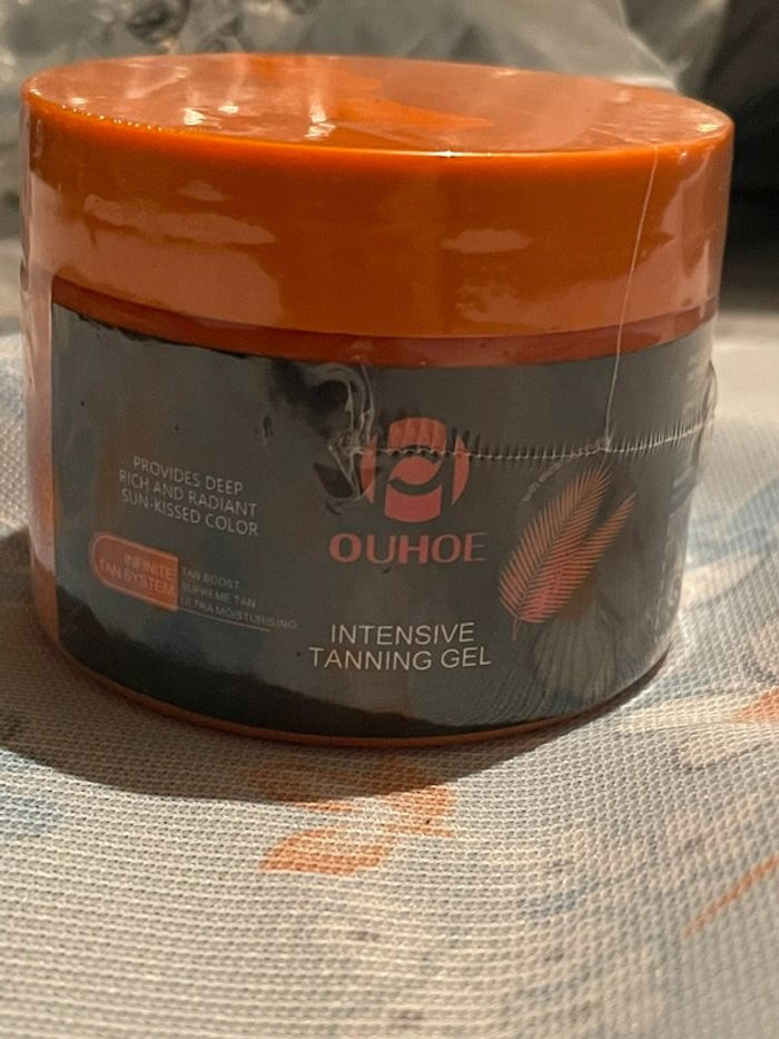 Crème bronzage