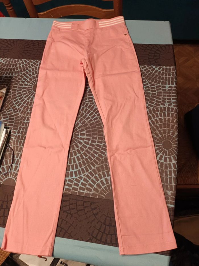 Pantalon jegging fille 10 ans tissaia