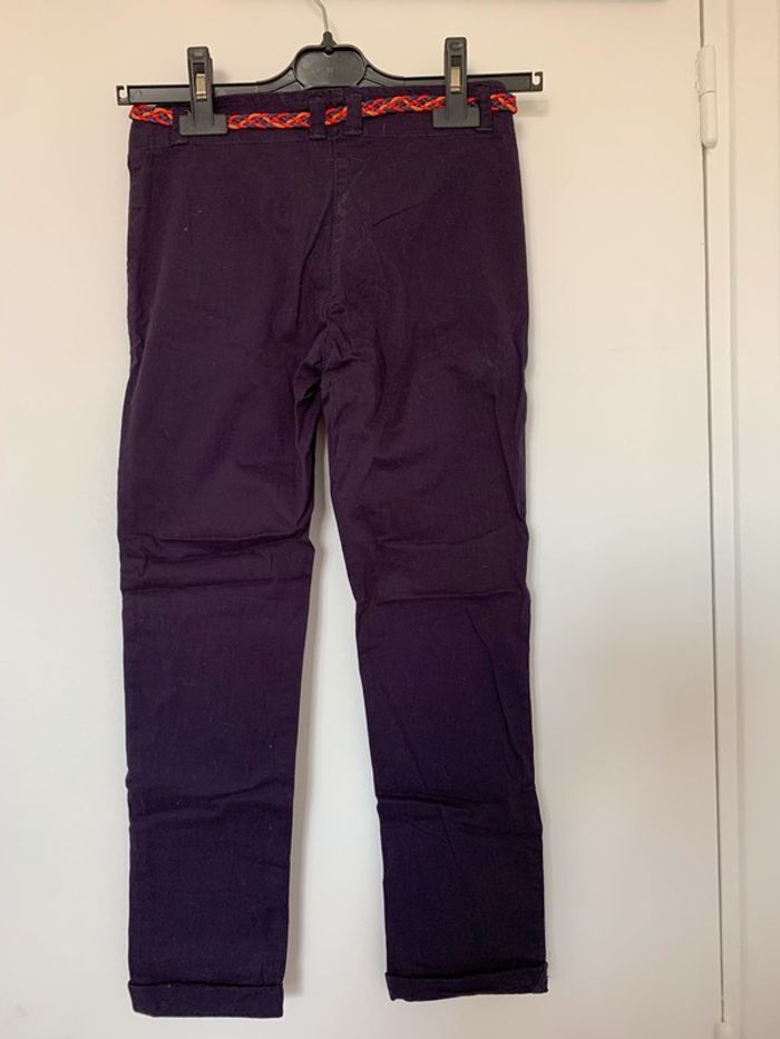 Pantalon violet foncé neuf 10 ans (138 cm) - photo numéro 2