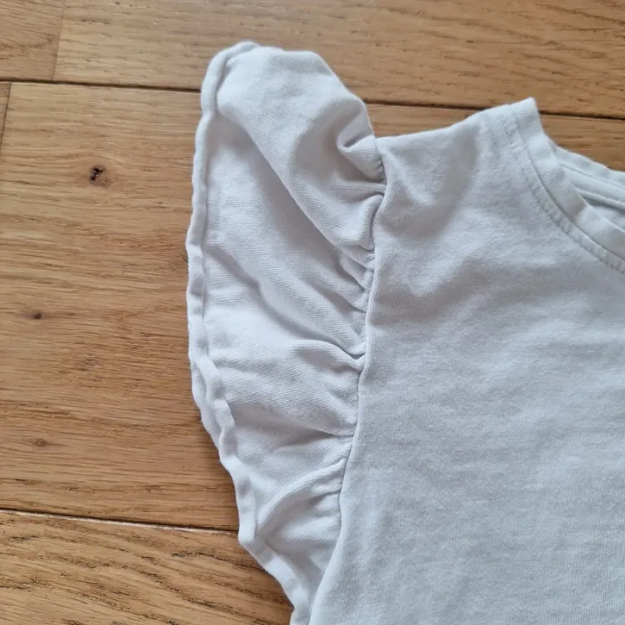 T-shirt manches courtes à paillettes bleues  DPAM 10ans - photo numéro 5