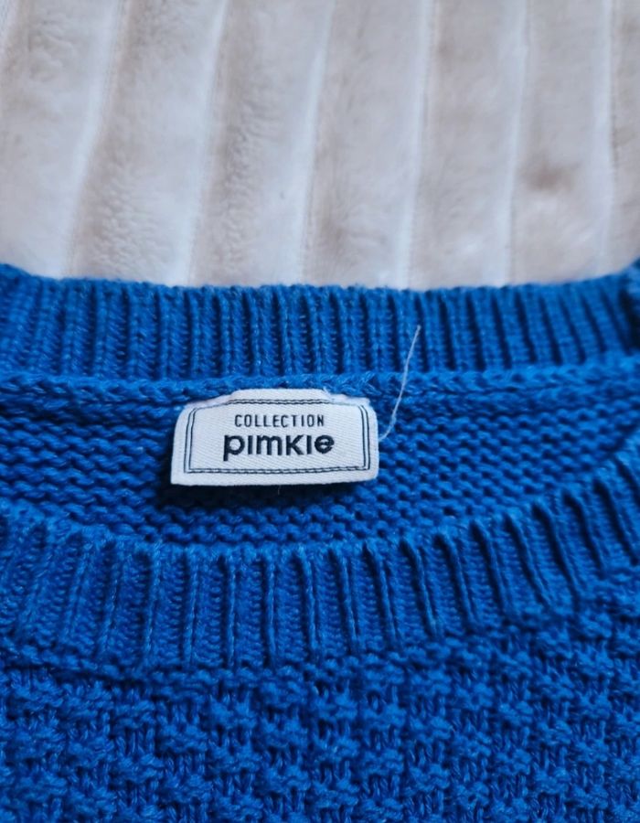 Pull court bleu électrique Pimkie – Taille S - photo numéro 5