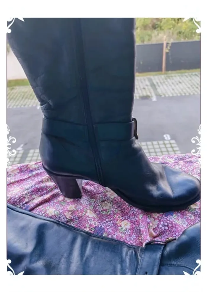 Bottes cuir Jorge Bischoff