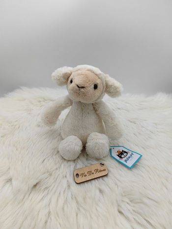 Doudou peluche Mouton Small Bashful Lamb Jellycat