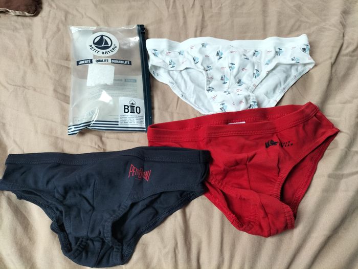 NEUF : lot de 3 slips Petit Bateau - photo numéro 3