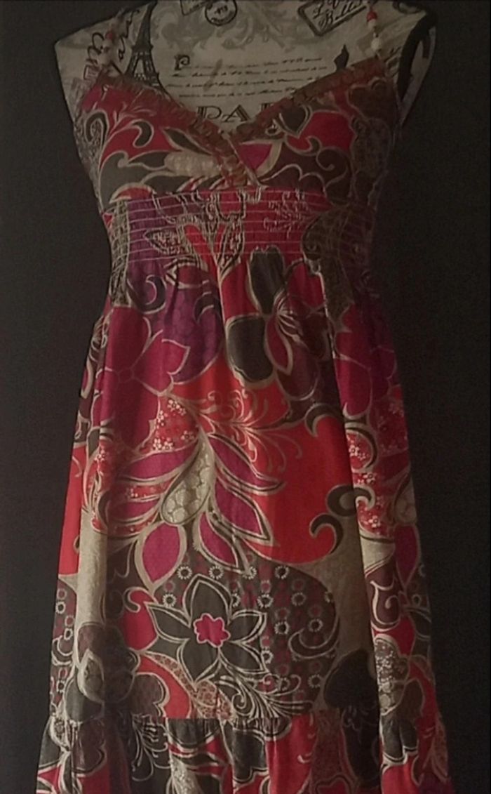 Robe longue d'été Camaïeu TM 38 - photo numéro 2