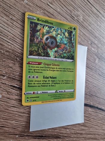 Carte pokémon brindibou holo 2/15 fr année 2022
