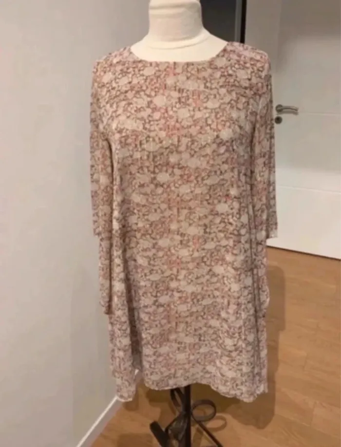 Superbe robe fluide neuve Vintage Love 🌸 38 40 M L - photo numéro 3