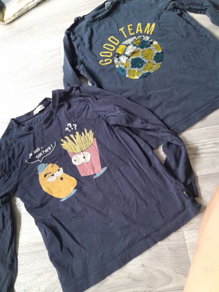 Lot haut manches longues