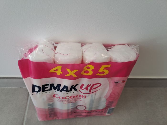 Lot Exceptionnel : 4 Paquets de Disques de Coton Demak'Up Cocoon Neufs - photo numéro 2