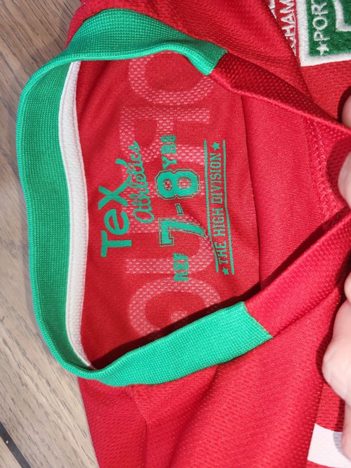 Tee-shirt foot Portugal 7/8ans - photo numéro 3
