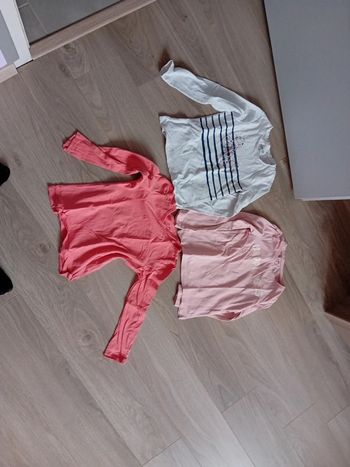 Tee shirt manches longues 5 et 6 ans