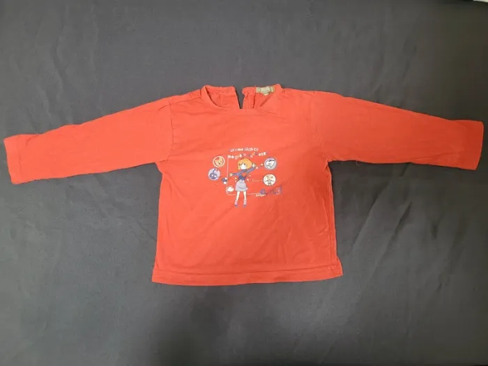 Lot de 6 hauts t-shirts à manches longues - photo numéro 4