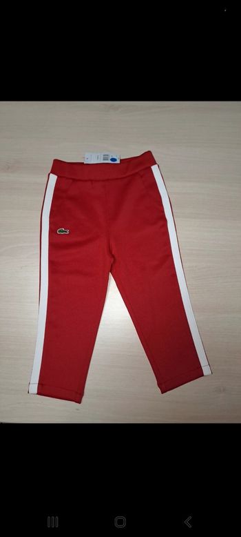 Jogging lacoste 2 ans