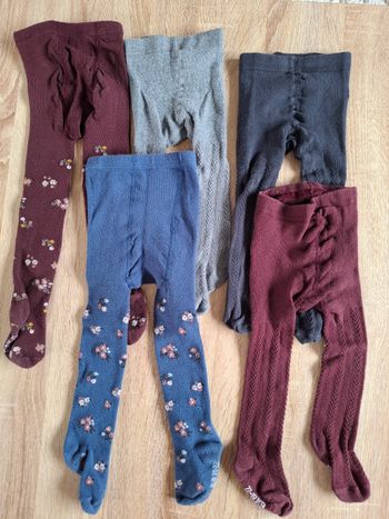 Lot collants kiabi 20/22