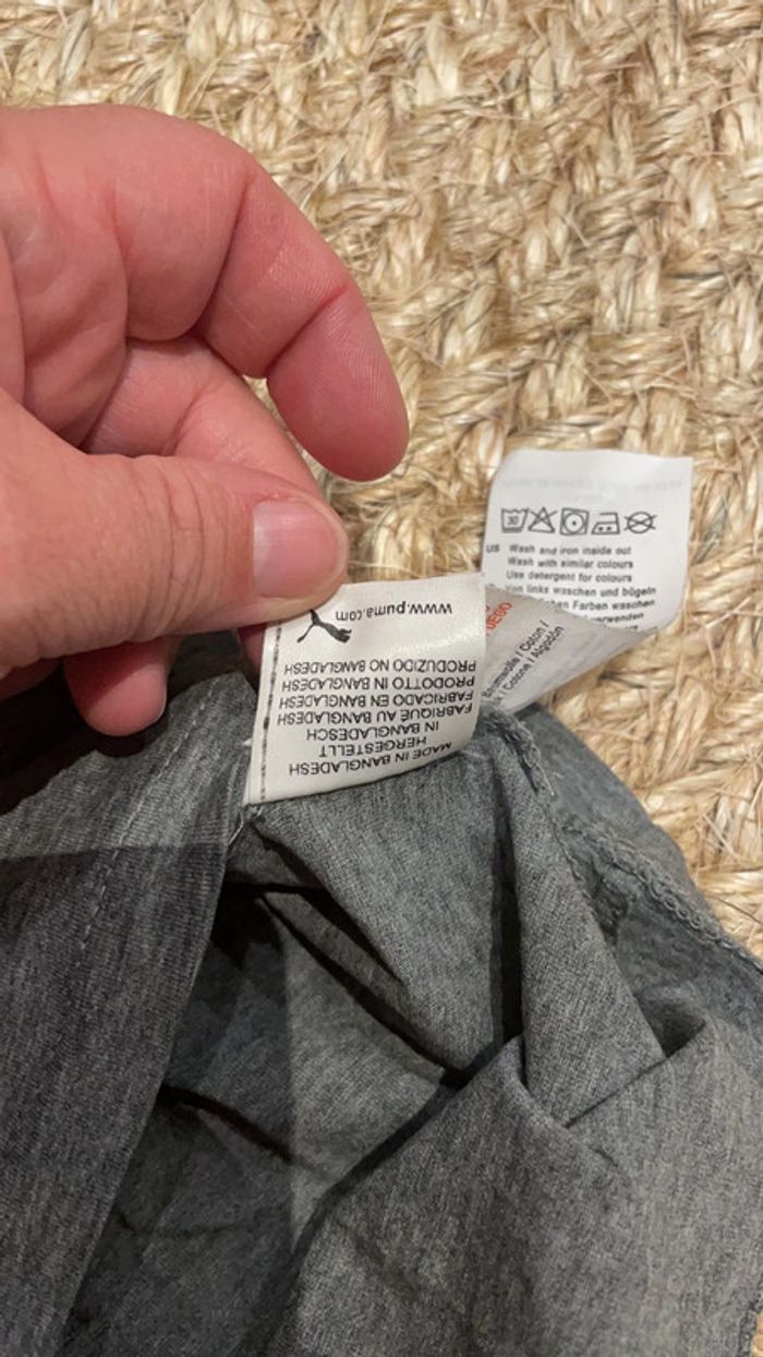 Tee shirt puma gris - photo numéro 8