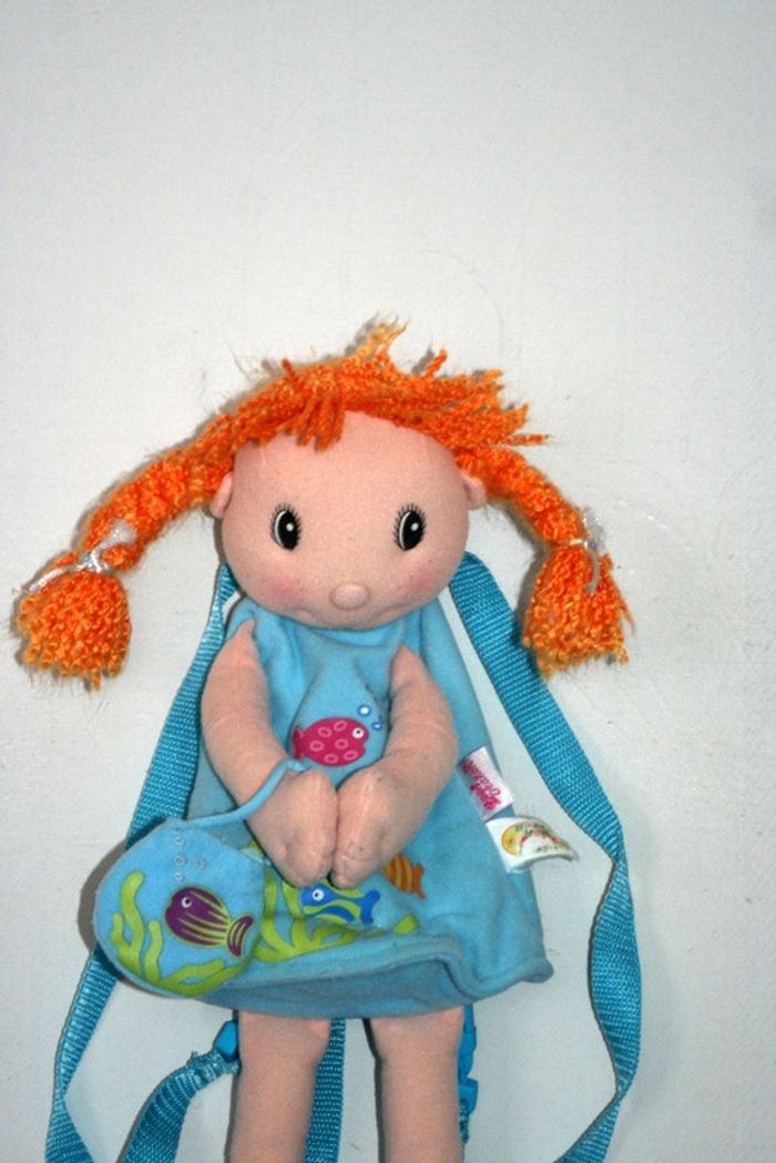 Sac à dos poupée bleu 37cm de long ZAPF Création - photo numéro 2