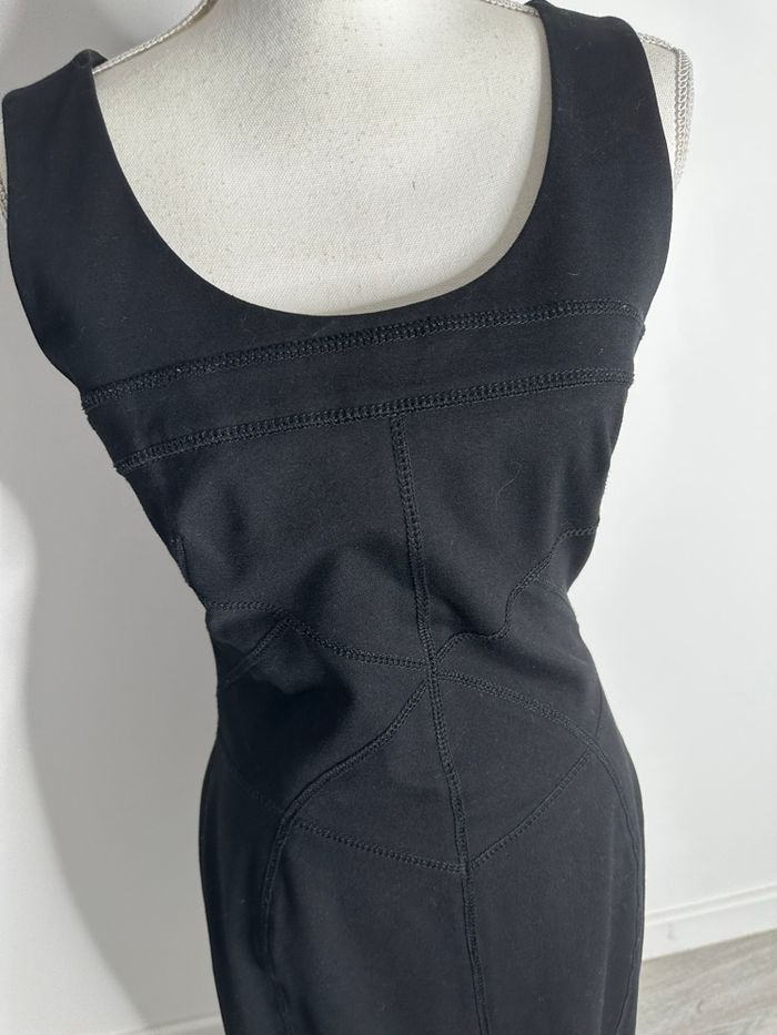 Petite robe noire moulante Stefanel T40 L - photo numéro 5