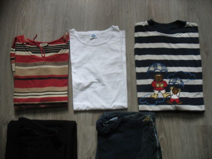 LOT DE 8 VÊTEMENTS DE GROSSESSE "YESSICA BY C&A" - TAILLE 36 / 38 - n°01 - photo numéro 2