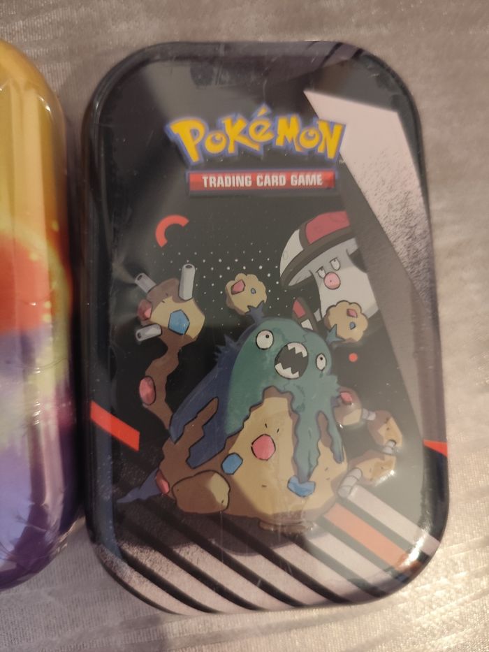 Lot 3 minitins boosters cartes Pokémon origine perdue Astres radieux flammes obsidiennes - photo numéro 5
