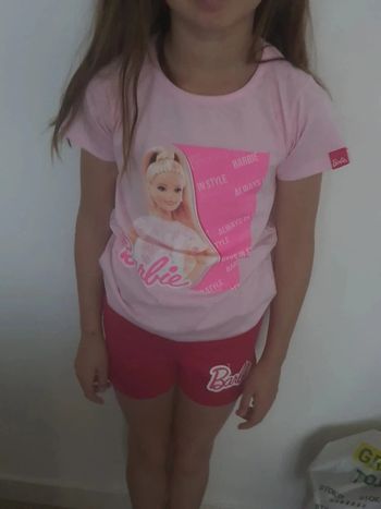 Ensemble fille barbie été