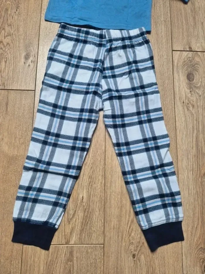 Pyjama léger h&m bleu et blanc "alaska" 2/4 ans - photo numéro 5