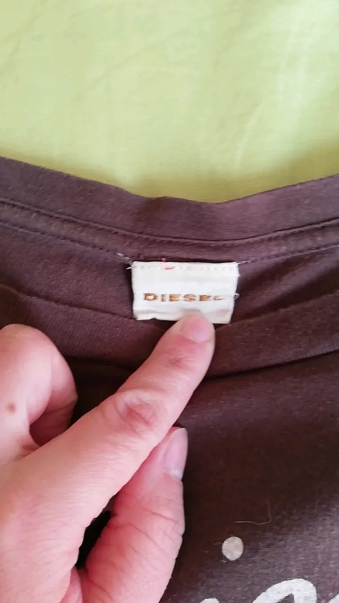 Tee shirt diesel s - photo numéro 2