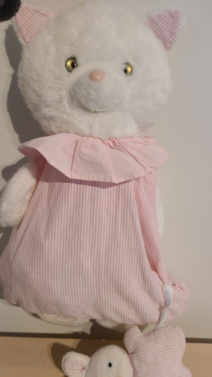 Peluche chat - photo numéro 4