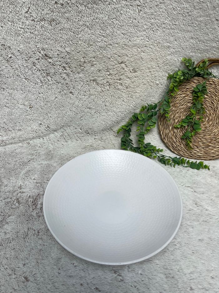 Corbeille à fruit en métal blanche - Fabriques de style - photo numéro 1