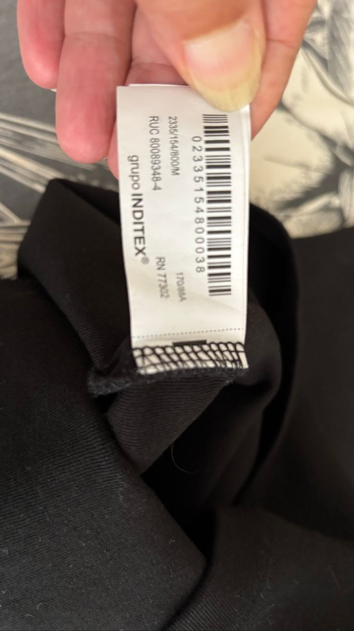 Robe noire dos nu ZARA Taille M - photo numéro 4