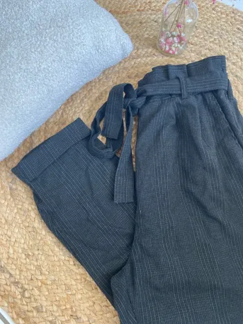 Pantalon taille haute habillé