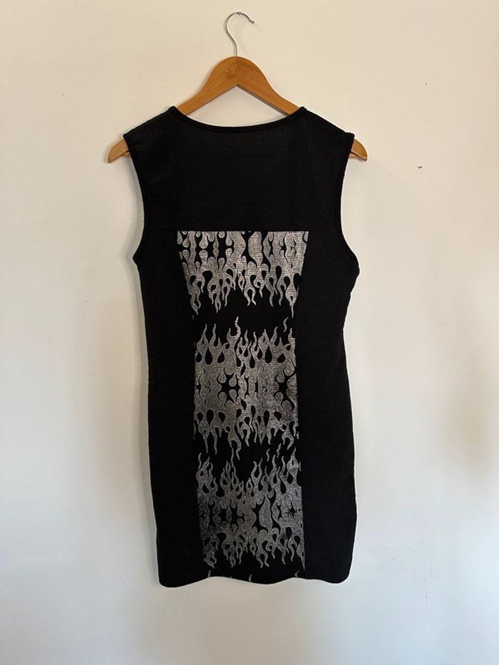 Robe taille 40/42 noir et argenté - photo numéro 4