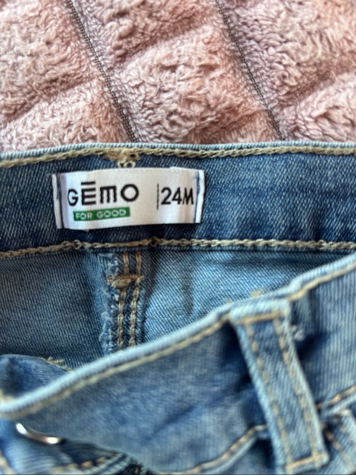 Jean slim bébé fille - photo numéro 2