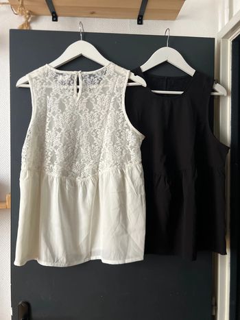 Lot de 2 blouses sans manches