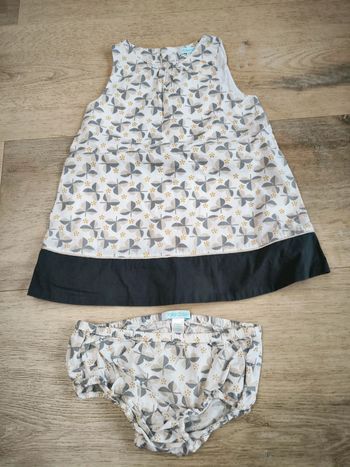 Robe Okaïdi avec bloomer 9 mois