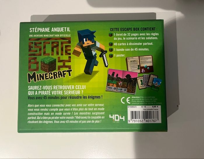 Escape box Minecraft - photo numéro 2