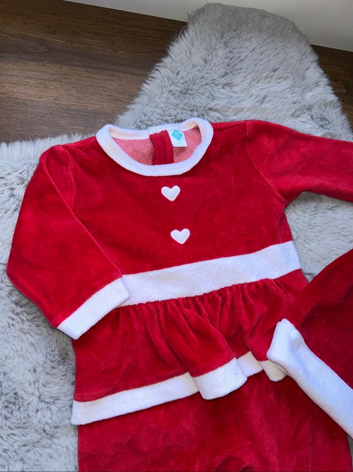 Pyjama de Noël bébé fille - 9 mois - Tex Baby - photo numéro 2
