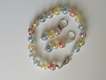 Bracelet et ses boucles d'oreilles