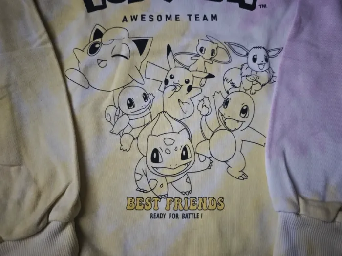 Sweat pokemon 10ans - photo numéro 2