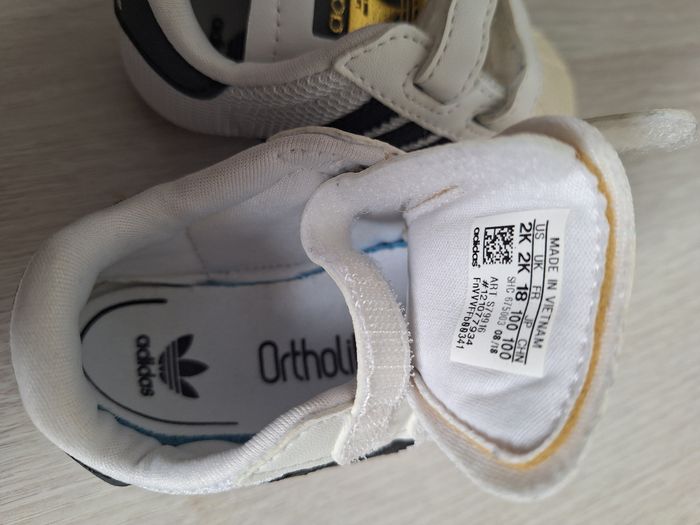 Basket chaussures chaussons bébé adidas - photo numéro 2