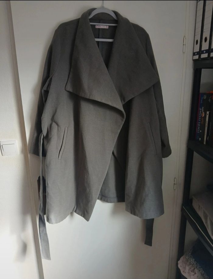 Veste grise gémo - photo numéro 4