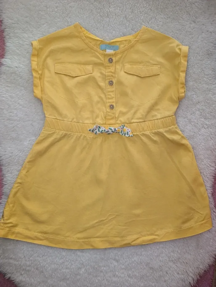 Robe jaune 23 mois obaibi - photo numéro 2