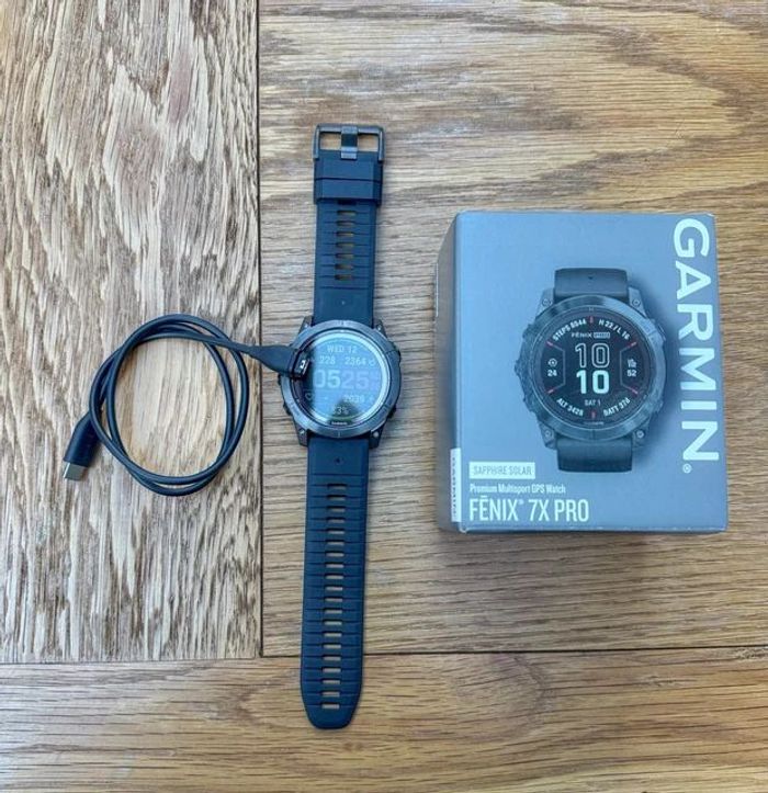 Garmin Fenix 7X Pro Sapphire Solar - photo numéro 4
