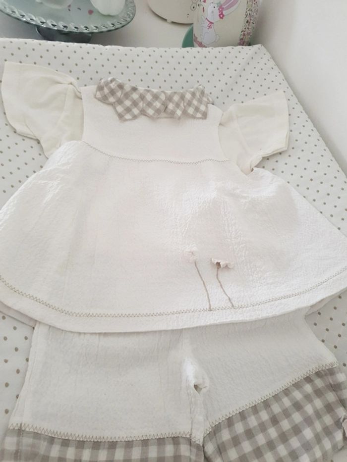 Ensemble cérémonie bebe fille - photo numéro 2