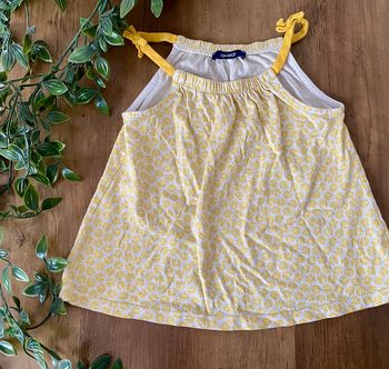 Haut bretelle okaidi 3 ans