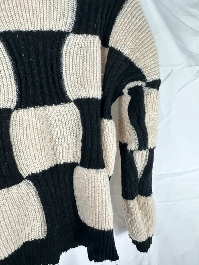 Pull damier SHEIN - photo numéro 4